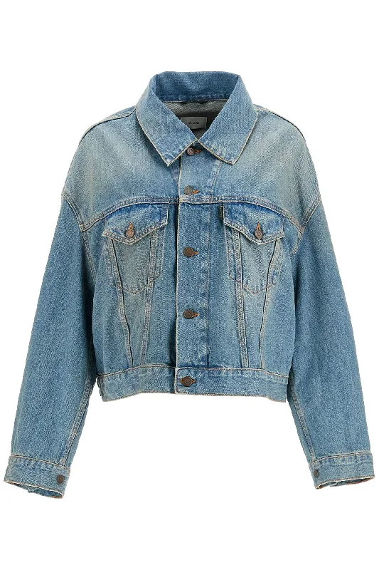 Denim Design HAIKURE denim boxy jacket with spencer