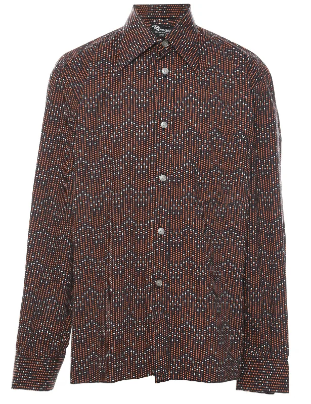 Design sense Polka Dot Shirt - M