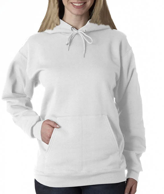Advanced Customization F170 - Hanes Adult Ultimate Cotton® Hooded Pullover | White