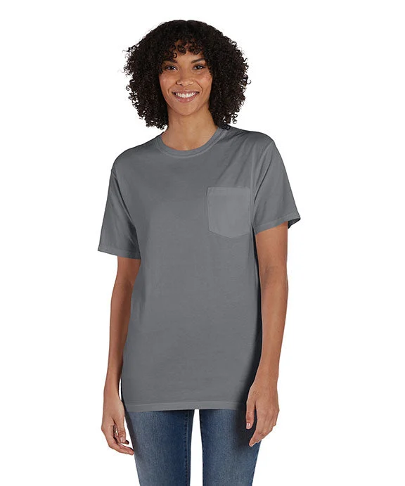 Fashion Expert GDH150 - ComfortWash by Hanes Unisex Garment-Dyed T-Shirt with Pocket | Concrete Fashion Expert GDH150 - ComfortWash by Hanes Unisex Garment-Dyed T-Shirt with Pocket | Concrete