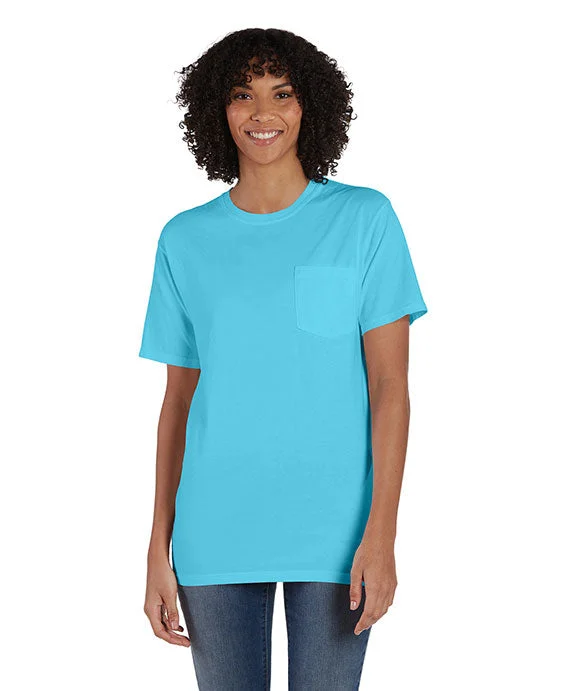 Luxury Customization GDH150 - ComfortWash by Hanes Unisex Garment-Dyed T-Shirt with Pocket | Freshwater Luxury Customization GDH150 - ComfortWash by Hanes Unisex Garment-Dyed T-Shirt with Pocket | Freshwater