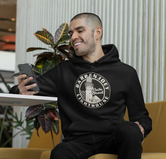 Sports Trend Barrenjoey Lighthouse Palm Beach Hoodie (Black)