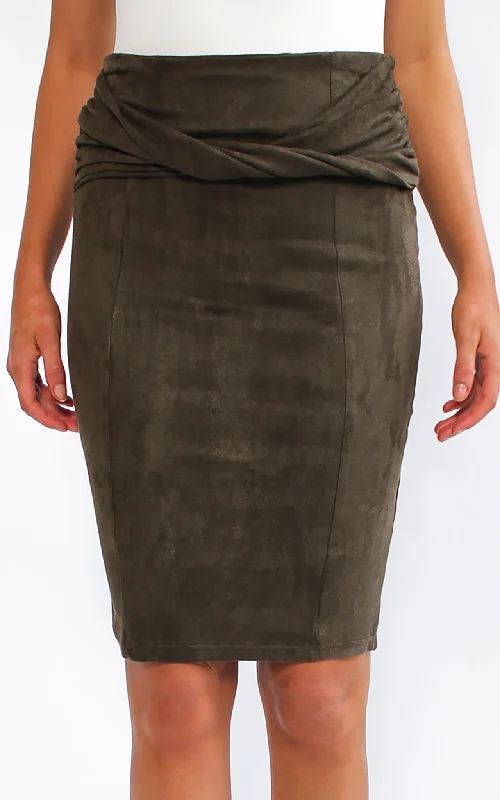 Street Style Dallas Skirt - Khaki