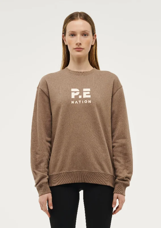 Comfortable And Cold-proof HEADS UP 2 SWEAT IN TAUPE