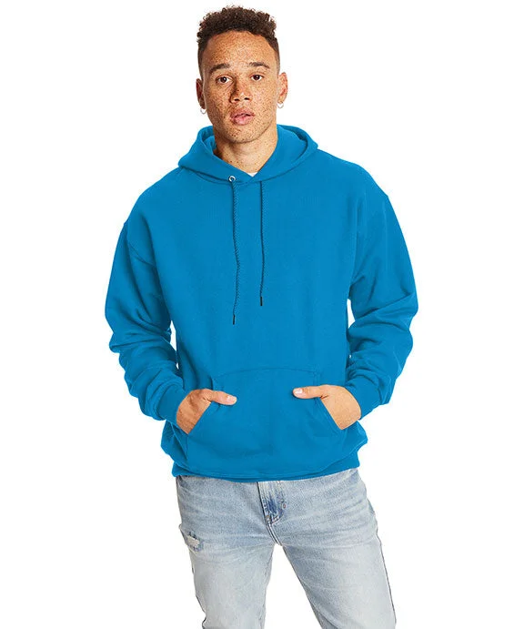 Exclusive Customization F170 - Hanes Adult Ultimate Cotton® Hooded Pullover | Teal