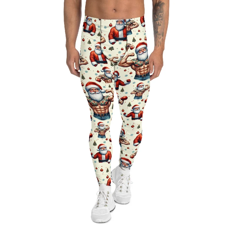 Elegant Design Fit Santa Men's Leggings