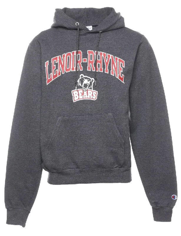 Fashionable Items Champion Lenoir Rhyne Printed Hoodie - XS