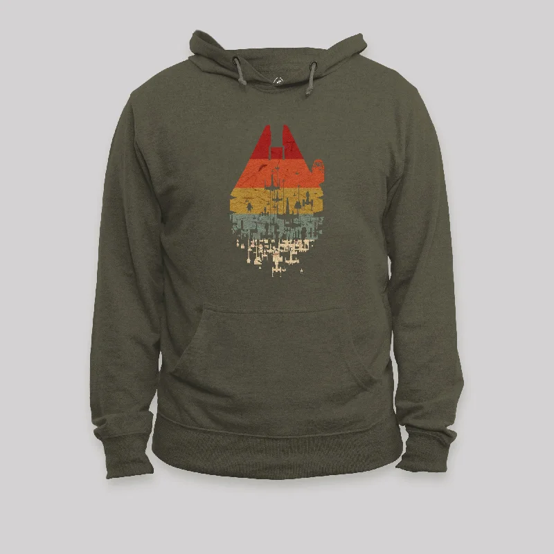 Must-have For Autumn And Winter Retro Battleship Geek Hoodie