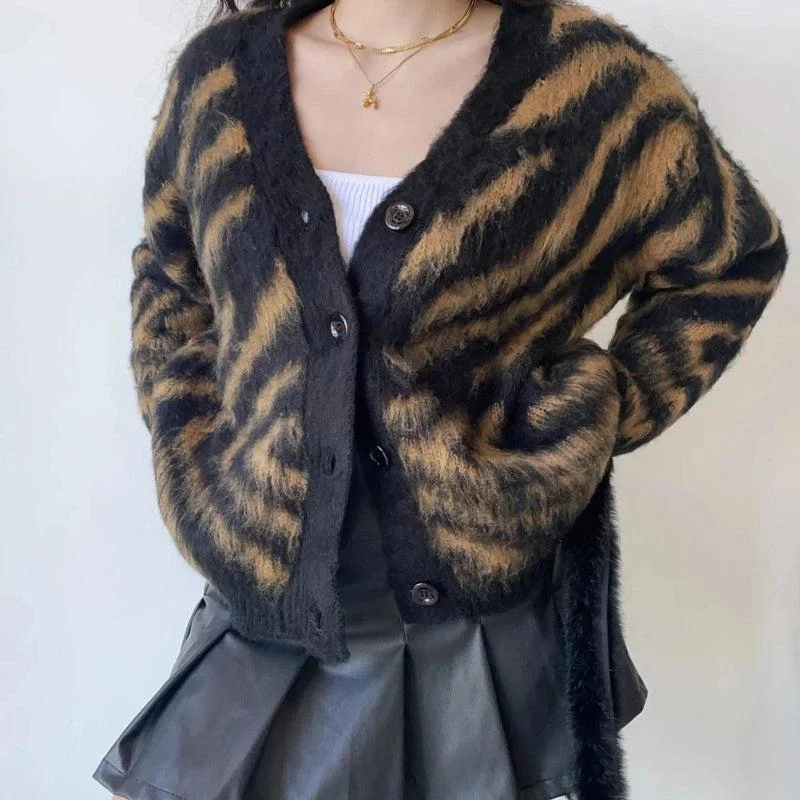 Low-key Luxury Fuzzy Cardigan