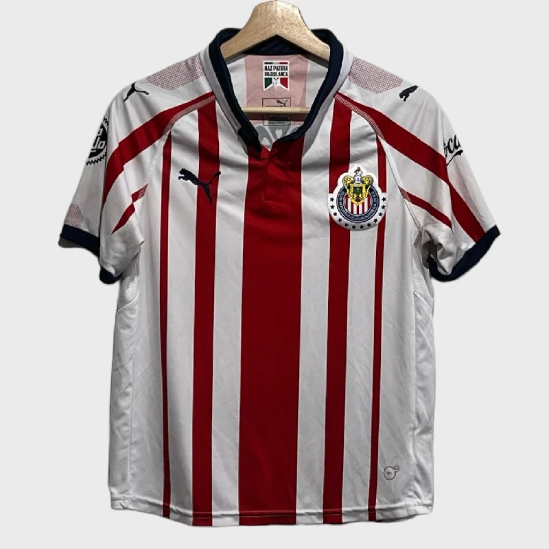 Street Style 2018/19 Chivas De Guadalajara Home Jersey Youth XL