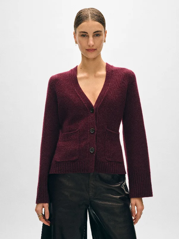Soft Comfort Cashmere Luxe Waisted Cardigan
