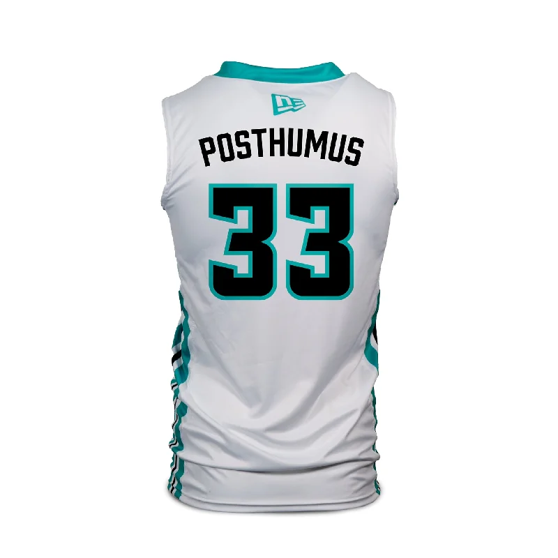 Noble Temperament SEA BEARS ADULT JERSEY WHITE #33 POSTHUMUS
