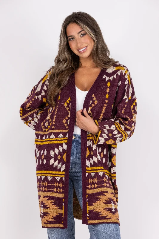 Elegant And Elegant Sunset on the Lakeside Women's Cozy Open Front Cardigan