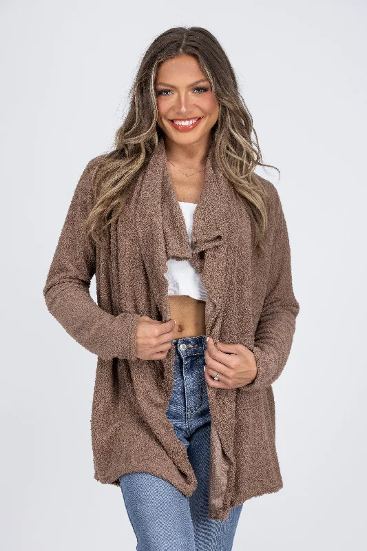 Eye-catching Personality Hug Me Women's Front Open Cardigan