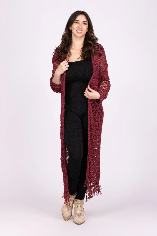 Street Fashion Style Mull It Over Women's Soft Boho Knit Cardigan