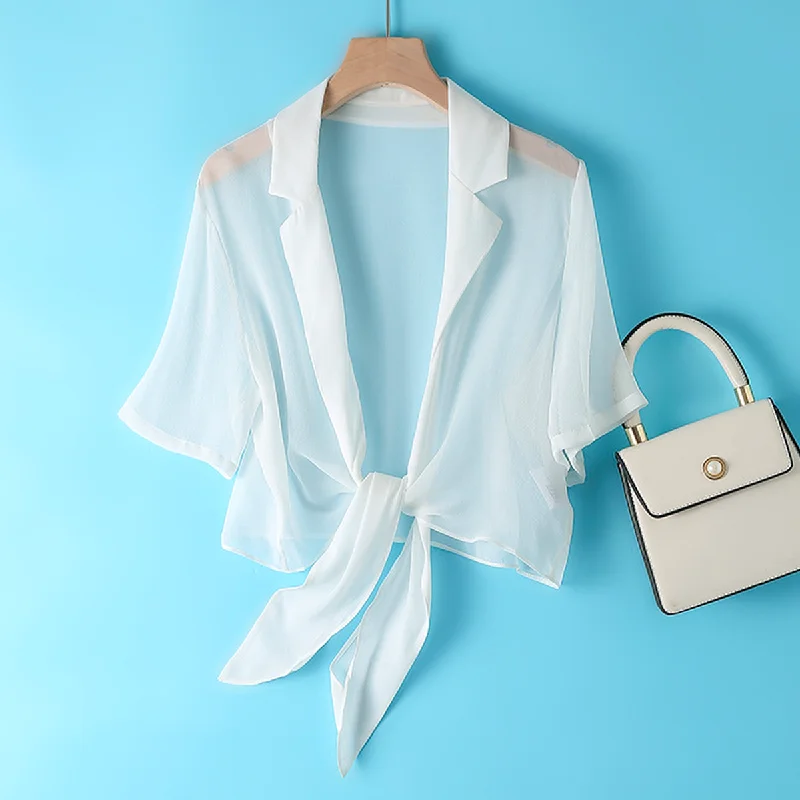 Girl Style Silk Shawl Cardigan