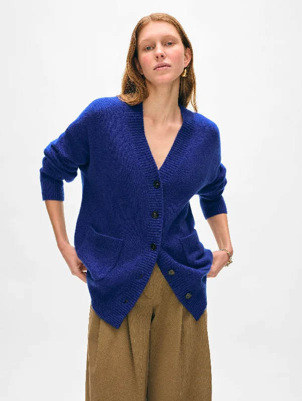 Bright Colors Cashmere Luxe Pocket Cardigan