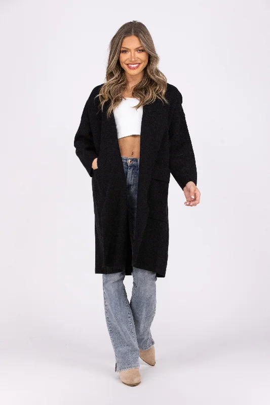 Stand-up collar design Minimalist Women's Lightweight Classic Long Sleeve Cardigan