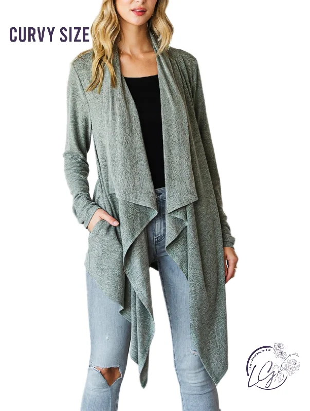 Soft Fashion Curvy We Will Be Fine Cardigan