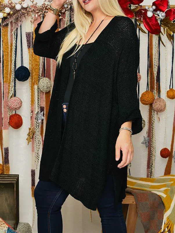 Effortless Comfort Curvy Been Here Waiting Cardigan