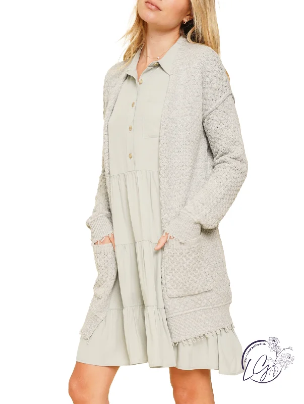 Cozy Sweaters Evening Stroll Crochet Knit Cardigan