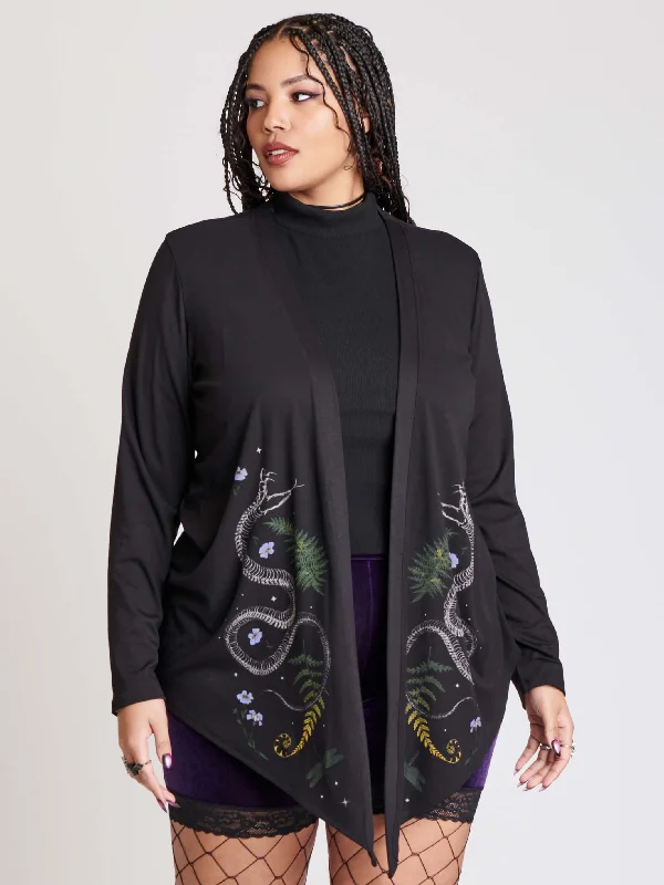 British Style Fern Relics Cardigan