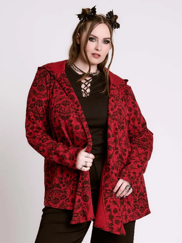 Soft And Comfortable Hooded Thermal Cardigan