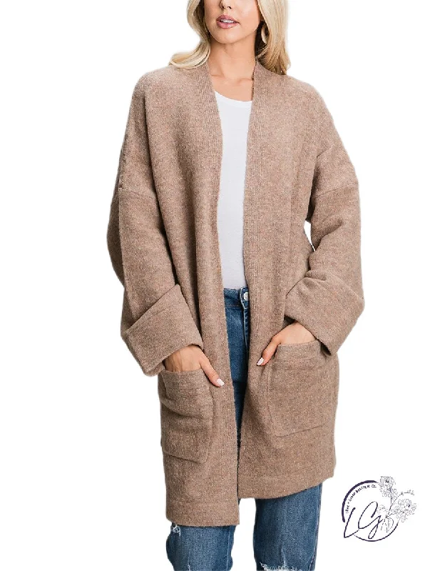 Casual Elegance Oversized Blissful Cardigan