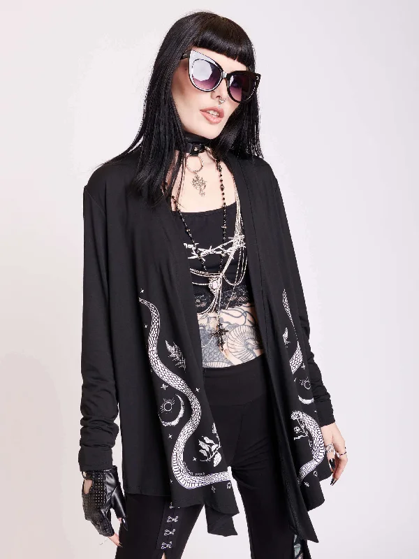 Cute Design Serpent Cardigan