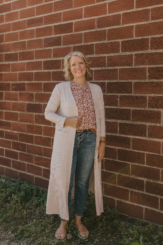 Cozy Fit TANNER RIBBED CARDIGAN 3 COLOR OPTIONS