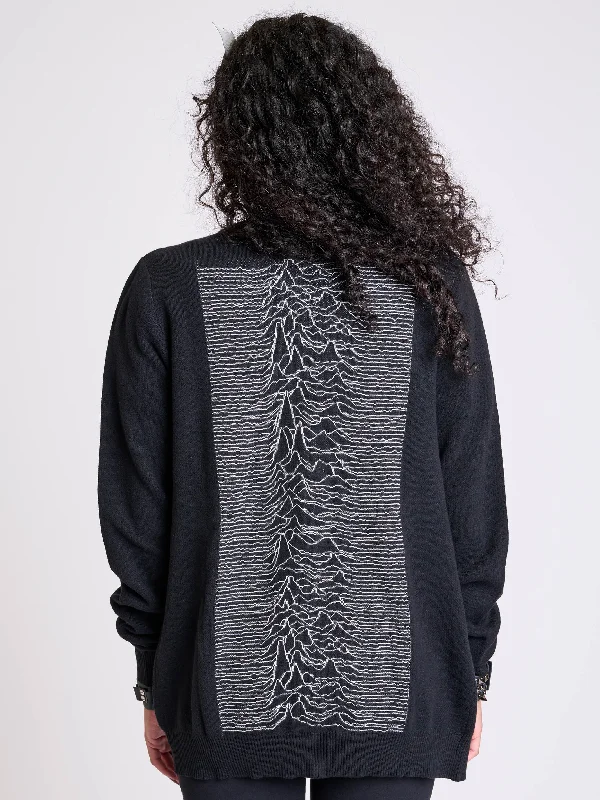 Lazy Home Unknown Pleasures Cardigan