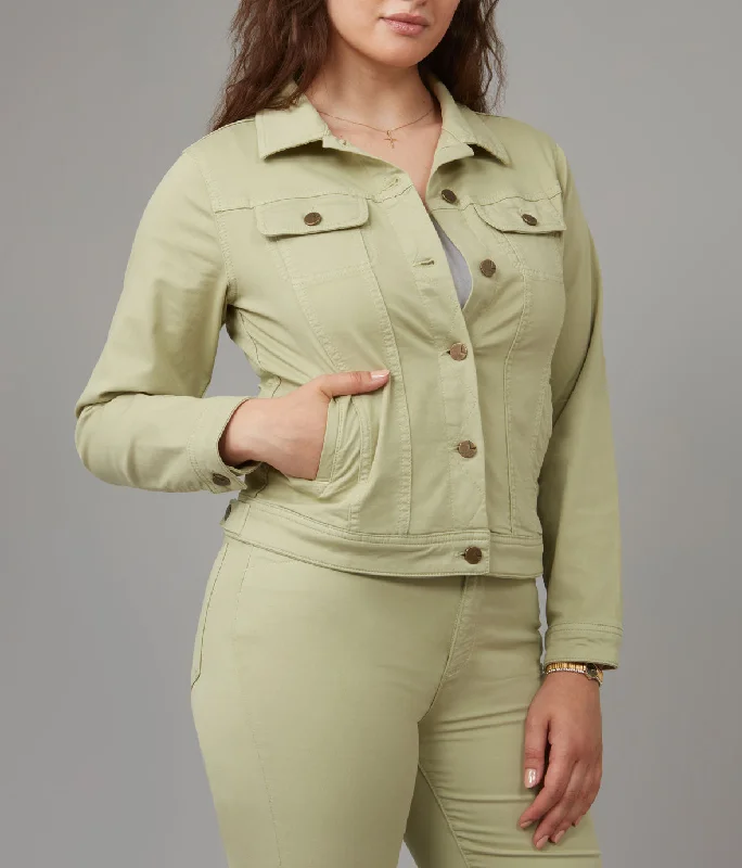 Elegant And Lazy Women's GABRIELLA-SAGE Classic Denim Jacket