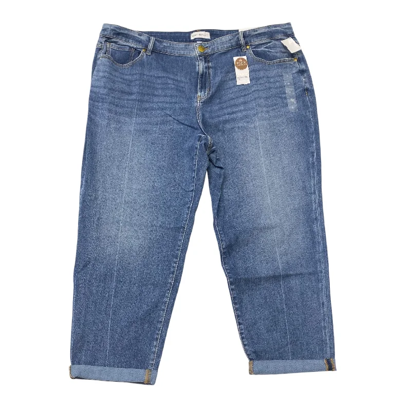 Street Fashion Jeans Boyfriend By Lane Bryant In Blue Denim, Size: 3x