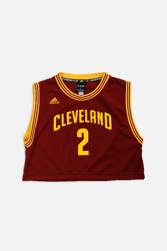 Goddess Outfit Rework Cleveland Cavaliers NBA Crop Jersey - L