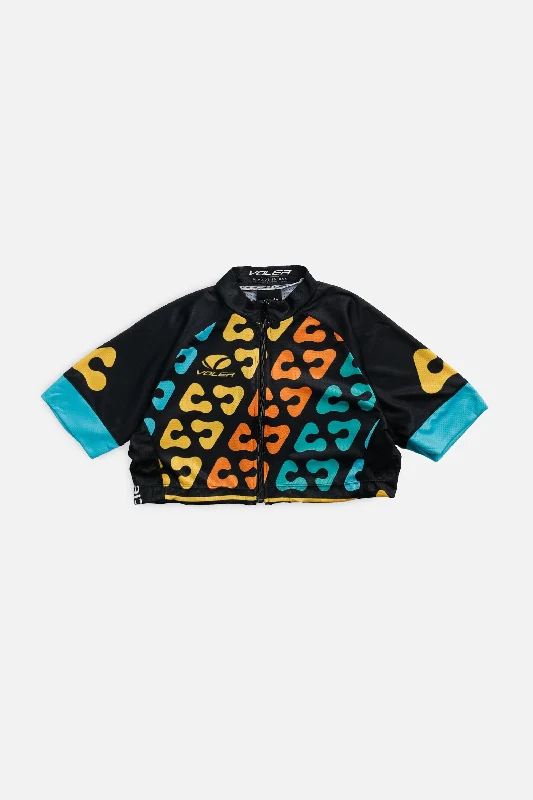 Design Trend Rework Crop Cycling Jersey - S