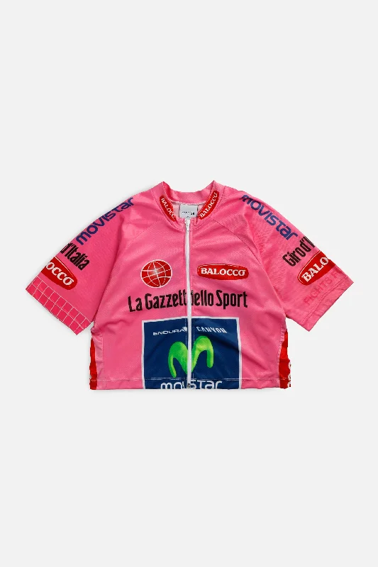 Simple Design Rework Crop Cycling Jersey - XL