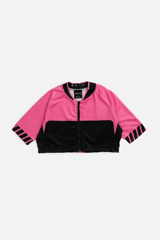 Classic Items Rework Micro Crop Cycling Jersey - XS