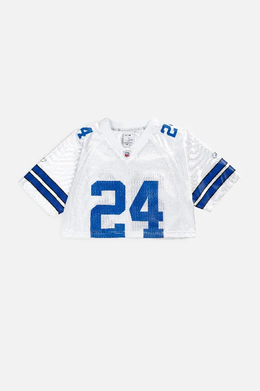 Unique Design Rework Crop Indianapolis Colts NFL Jersey - XS