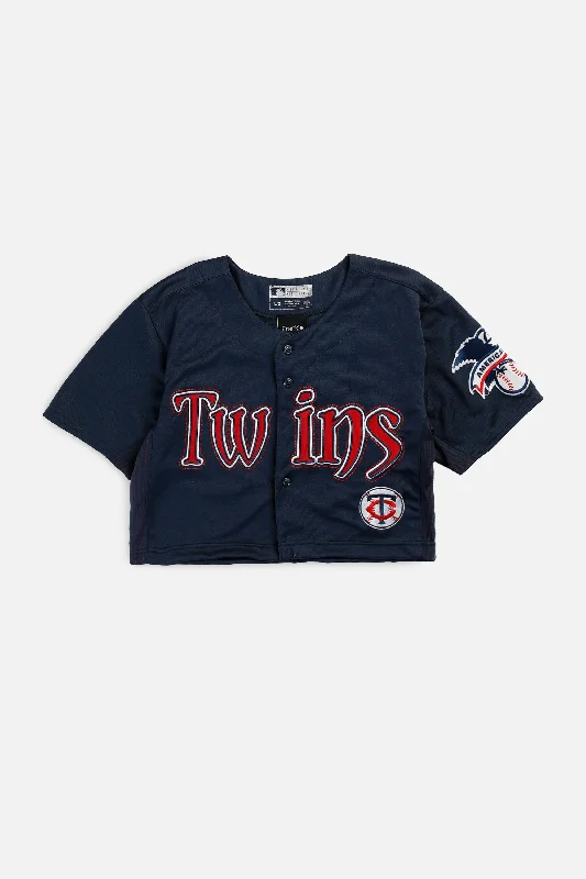 New Season Series Rework Crop Minnesota Twins MLB Jersey - XS