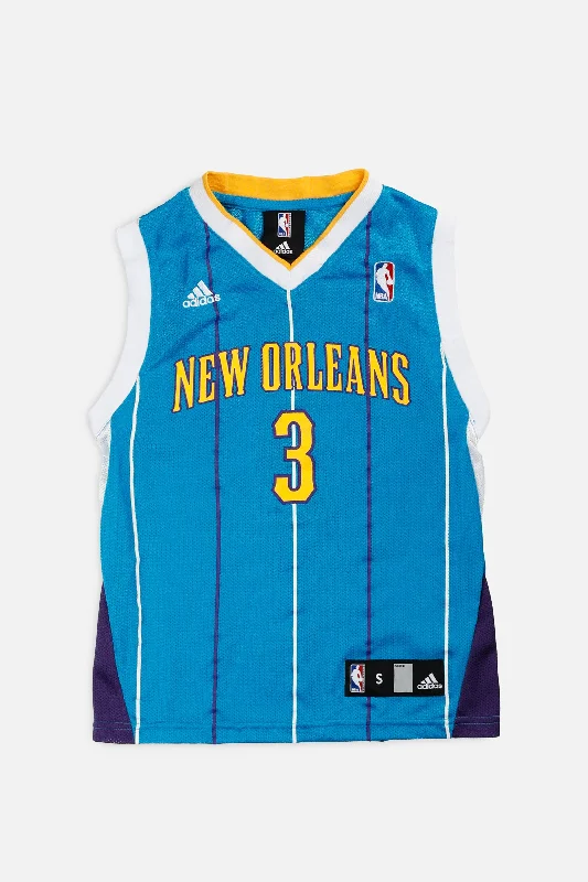 Lace Design Vintage New Orleans Hornets NBA Jersey - Women's XS