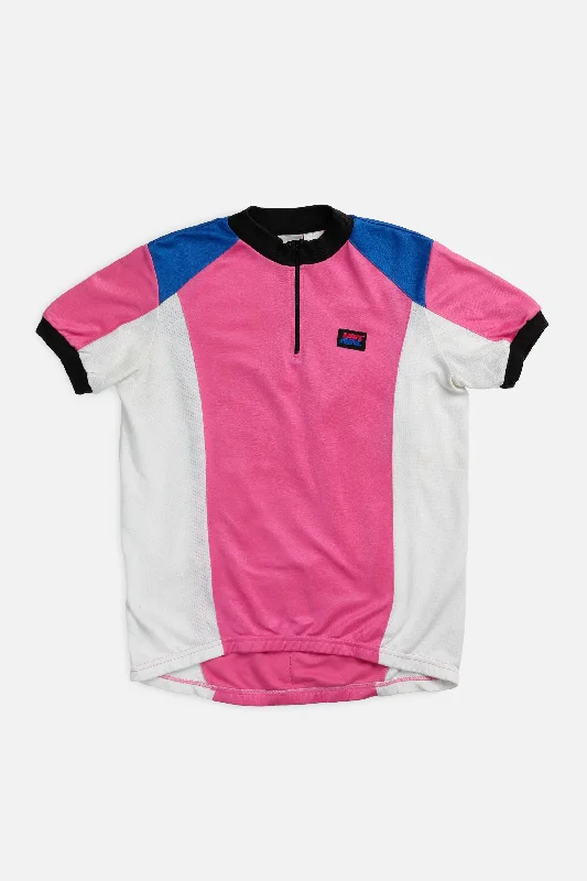 High-end Sense Vintage Nike Cycling Jersey - M