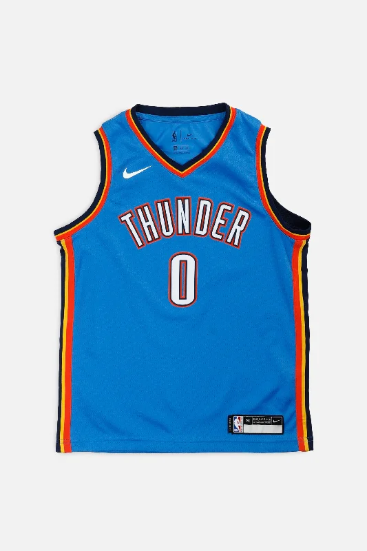 Economic Outlook Vintage Oklahoma City Thunder NBA Jersey - Women's S
