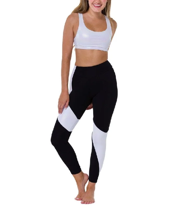 Breezy Style Onzie Asymmetrical Block Legging 2241 and Plus
